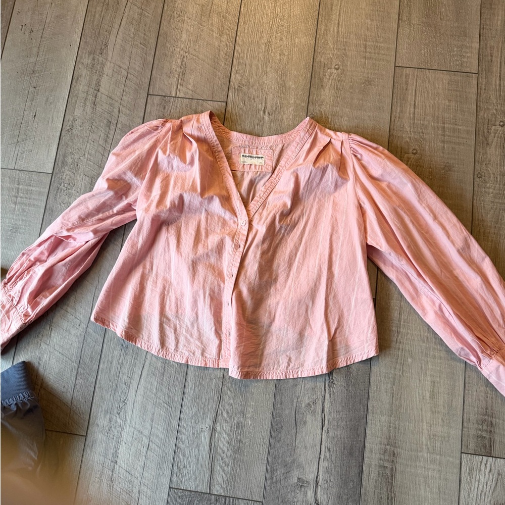 Free People We The Free Farmhouse Fresh Shirt
Blouse Top - Picture 6 of 7